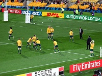 NZL WGN Wellington 2011SEPT23 RWC AUSvUSA 007 : 2011, 2011 - Rugby World Cup, Australia, Date, Month, New Zealand, Oceania, Places, Rugby Union, Rugby World Cup, September, Sports, Trips, USA, Wellington, Year